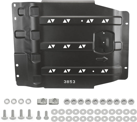 Transmission Protection Plate for 2015-2022 Ford F150, Heavy-Duty Skid Plate Engine Splash Guard Replacement