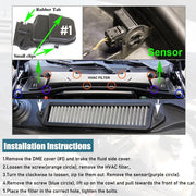 Cabin Air Cowl Filters for B-MW E chassis E82 E88 E90 E91 E92 E93 - view 5