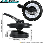 SPX0714BA Key Cover and Handle Assembly for Hayward SP0714T Top Mount MultiPort Valves - view 3