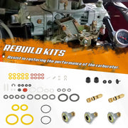 37-485 Carburetor Rebuild Kit for Holley 4150 4 Barrel Double Pumper Carbs Renew Kit - view 4