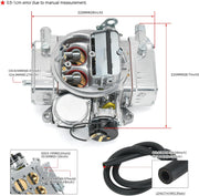 0-80457S Carburetor Replacement for Holley 600 CFM 4160 4 Barrel Street Warrior Electric Choke - view 3