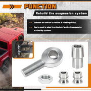 7/8-Inch-14 Heim Joint Rod End Kit Chromoly Panhard for 1.5-Inch OD 120 Wall Tube - view 5
