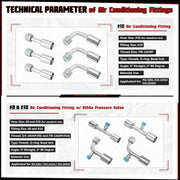 25PCS Air Conditioning Hose and Fitting Kit Universal Air Conditioning - view 4