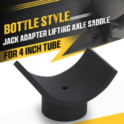Steel Bottle Jack Adapter Lifting Axle Saddle for 4-Inch Tube Black - view 3