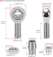 3/4 Heim Joints Rod End Kit 750 Chromoly Panhard kit for Steering Kit Suspension - view 3