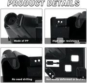 1 Pair of Tail Light Brackets for Jeep Wrangler JL 2018 2019 2020 2021 - view 4