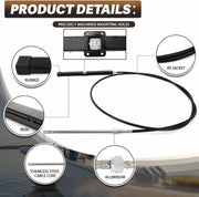 12FT 14FT 15FT 18FT 19FT Mechanical Rack and Pinion Steering for Seastar SH5210P SH5230P - view 4
