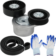 Engine Serpentine Belt Tensioner Drive Kit 3.7L 4.7L for Dodge Ram 1500 2002-2007 Dakota - view 2