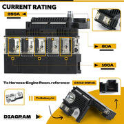 24380-3JA1A Positive Battery Fuse Terminal for Nissan Altima 2013-2018 Maxima 2016-2019 Murano 2015-2019 Pathfinder - view 4