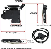 W11414731 Washer Lid Lock Assembly for Whirlpool Maytag Crosley Washer W11414731 Latch Assembly Replaces - view 3