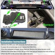 Cabin Air Cowl Filters for BMW E chassis E82 E88 E90 E91 E92 E93 - view 5