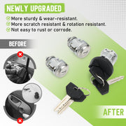 Ignition Switch Lock Cylinder with Door Lock and Keys for Dodge Ram 1500 2500 - view 5