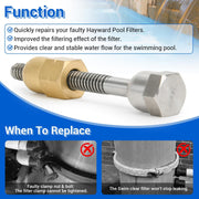 DEX2421J2 Clamp Nut and Bolt Replacement for Hayward Pro Grid Vertical DE Filter Models - view 6