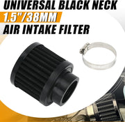 PTNHZ Universal Black Neck 1.5-Inch 38mm Car High Flow Cold - view 3