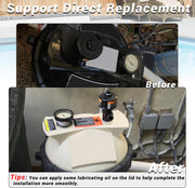 Lid Assembly Replacement for Pentair Clean and Clear Predator Pool and Spa Cartridge Filter - view 5