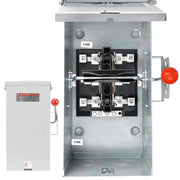 100A Manual Transfer Switch for Generator 24000W General-Duty Double-Throw Safety Switch 120/240-Volt Transfer Switches - view 2