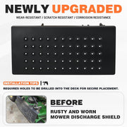Mower Chute Blocker Discharge Shield for Ferris Exmark Gravely Hustler Advanced Chute System Replaces - view 5