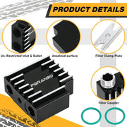 Thermal Bypass Valve with Billet Filter Coupler 6.7L for 2019-2024 Ram 6.7L Cummins Diesel - view 4