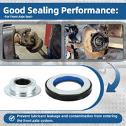 Front Axle Shaft U Joint and Knuckle Vacuum Seals and for Ford Super Duty - view 6
