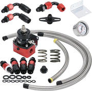 Adjustable Fuel Pressure Regulator Kit 3-70PSI With 6AN Return - view 2