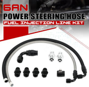 25-Inch 6AN Power Steering Pump Hose Kit for Chevy C10 LS Swap Engine High/Low - view 3