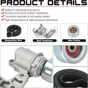 Drive Belt Tensioner and Idler Pulley Serpentine Belt Kit 3.5L for Lexus IS250 ES350 - view 4