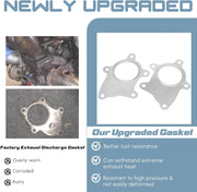 5-Piece Stainless Steel Turbo Discharge Gasket for A/R.63 T3/T4 Turbo - view 5