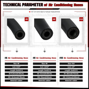 25PCS Air Conditioning Hose and Fitting Kit Universal Air Conditioning - view 5