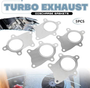 5-Piece Stainless Steel Turbo Discharge Gasket for A/R.63 T3/T4 Turbo - view 3
