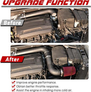 3.0-Inch Intake Pipe Cold Air Intake System Kit withHeat Shield for 2007-2013 Audi A3 - view 6