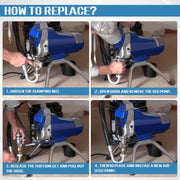 Airless Spray Pump for Graco Ultra Max II 390 395 490 495 595 LineLazer - view 4