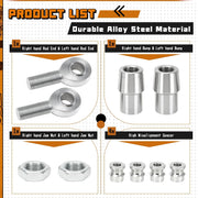 7/8-Inch-14 Heim Joint Rod End Kit Chromoly Panhard for 1.5-Inch OD 120 Wall Tube - view 4