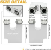 Transmission Thermal Bypass Valve 6.7L for Dodge Ram 6.7L Cummins 68RFE or AISIN AS69RC - view 3
