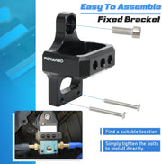 Solenoid Valve Mount Holder Bracket Billet 3 Port for MAC AEM Boost Controller CNC - view 5