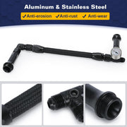 4150 Dual Feed Fuel Line Rebuid Kit AN6 Double Pumper for Holley 4150 Based - view 4