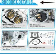 Carburetor for Holley Quick Fuel Brawler 750 CFM Brawler Diecast with Mechanical Secondaries Electric - view 4
