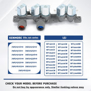 AJU73213301 AJU75152601 Water Inlet Valve for Kenmore LG Washer WT5070CW WT4970CW WT5680HVA WT4870CW WT5480CW - view 5