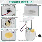 Electric Fuel Pump Module Assembly 2.7L 3.5L 3.6L 5.7L 6.1L 6.4L for Chrysler 300 - view 4