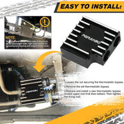 Thermal Bypass Valve with Billet Filter Coupler 6.7L for 2019-2024 Ram 6.7L Cummins Diesel - view 5