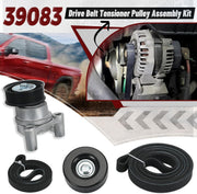39083 Drive Belt Tensioner Pulley Assembly Kit for Chevy Silverado 1500 Avalanche Tahoe 2009-2013 - view 3