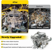 4 Barrel 750 CFM Carburetor Manual Choke for Rochester Quadrajet Carburetor Chevy 350 454 - view 5