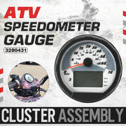3280431 ATV Speedometer Gauge Cluster Assembly for Polaris Sportsman 400 450 500 600 700 - view 3