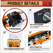 599-007 AC Heater Control Panel Climate Control Module Switch Without for Chevy Truck GMC - view 6