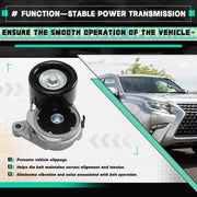Serpentine Belt Tensioner Idler Pulley Drive Kit 4.6L 5.7L for Lexus LX570 GX460 Toyota - view 5