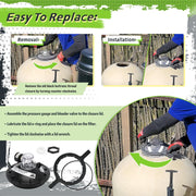 8-1/2-Inch Black Buttress Thread Closure Replacement for Pentair Triton Pool and Spa Sand Filter - view 6