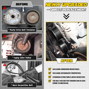 38382 Drive Belt Tensioner Pulley and Serpentine Belt Assembly Kit 5.7L for Dodge Ram - view 6