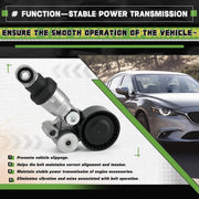 90K-39390 Serpentine Belt Drive Tensioner Kit 2.0L 2.3L 2.5L for Mazda 3/6/CX-3/CX-5/CX-9/MX-5 Miata 2.0L - view 6