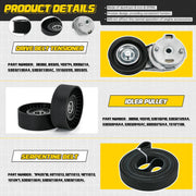 38382 Drive Belt Tensioner Pulley and Serpentine Belt Assembly Kit 5.7L for Dodge Ram - view 4