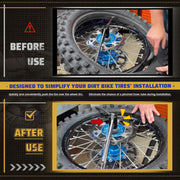 Dirt Bike Tire Changing Tool Kit for Dirt Bikes Motocross Enduro 16-Inch to 21-Inch - view 4