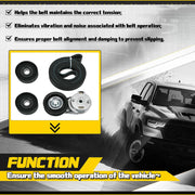 38382 Drive Belt Tensioner Pulley and Serpentine Belt Assembly Kit 5.7L for Dodge Ram - view 5